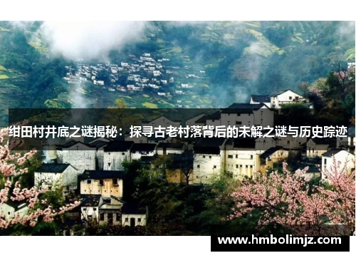 绀田村井底之谜揭秘：探寻古老村落背后的未解之谜与历史踪迹